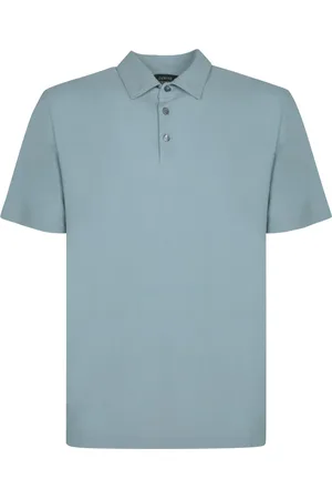 ZANONE Crepe Sky Polo Shirt