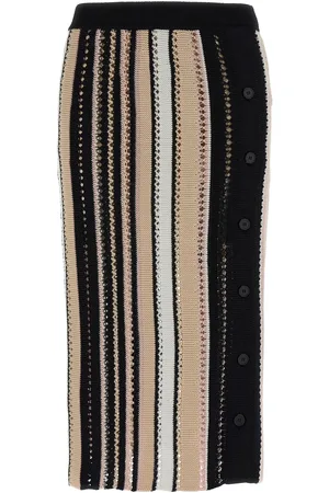 Missoni Striped Crochet Skirt