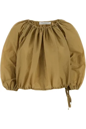 Serafini Biscuit Nylon Blend Top