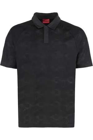 HUGO BOSS Viscose Blend Polo Shirt