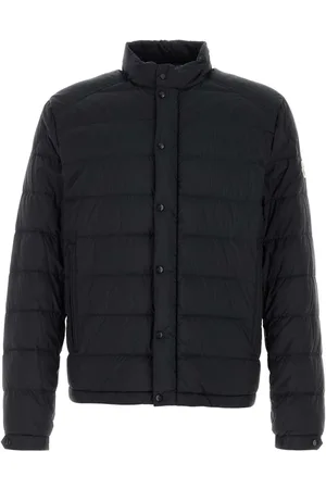 Moncler Midnight Blue Nylon Selves Down Jacket