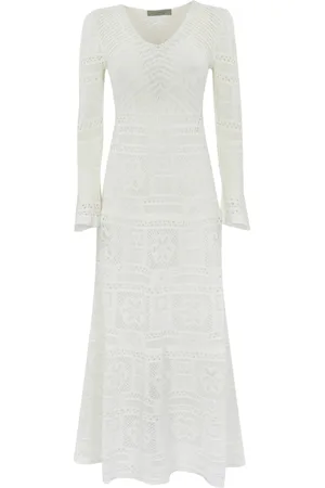 D.EXTERIOR D. Exterior Long Cotton Patchwork Dress