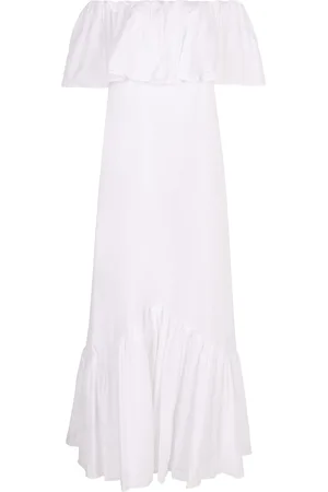 Max Mara Petali Poplin Maxi Dress