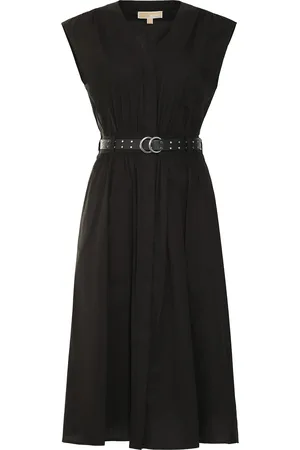Michael Kors Belted Cotton Dress