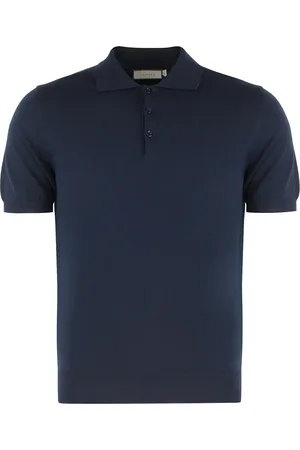 CANALI Knitted Cotton Polo Shirt