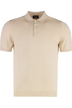 DRUMOHR Knitted Cotton Polo Shirt