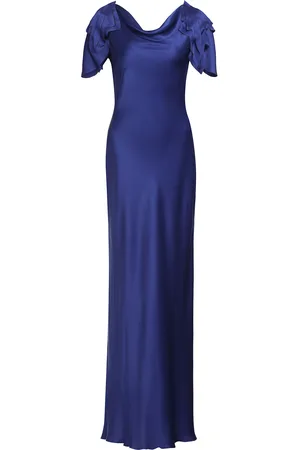 Alberta Ferretti Satin Dress
