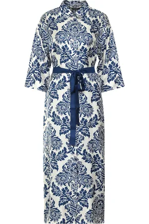 Max Mara Camelia Printed Silk Shirtdress