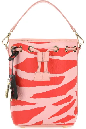 MCM Printed Canvas Dessau Bucket Bag