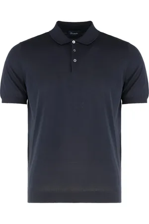 DRUMOHR Knitted Cotton Polo Shirt