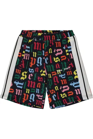 Palm Angels Logo Print Shorts