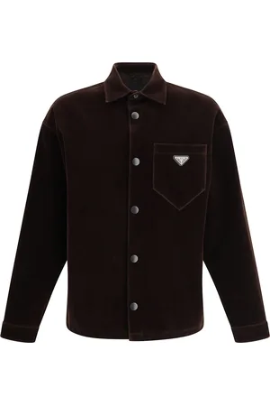 Prada Velvet Shirt Jacket