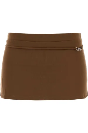 Gimaguas Stretch Nylon Carolina Mini Skirt