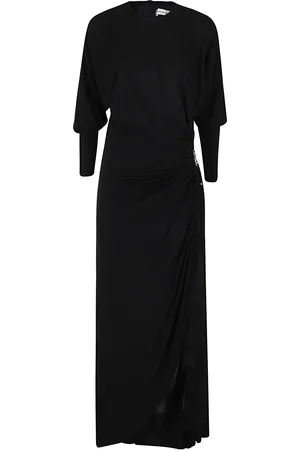 CHRISTOPHER ESBER Helix Crystal Stone Ls Dress