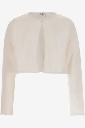 Il gufo Short Cotton Cardigan