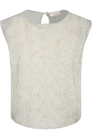 Incotex Ivory Floral Top