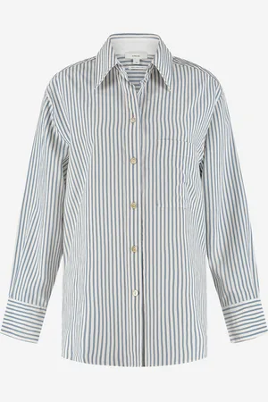 Vince Viscosa Striped Shirt