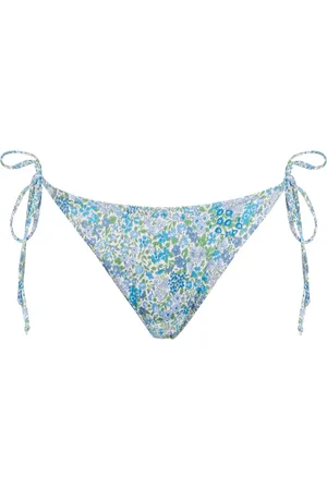 MC2 SAINT BARTH Woman Classic Swim Briefs Virgo With Joanna Luise Print Made With Liberty Fabric