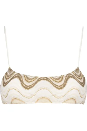MC2 SAINT BARTH Woman Raschel Knit Bralette Sadie
