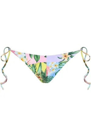 MC2 SAINT BARTH Patch Flower Print Swim Briefs