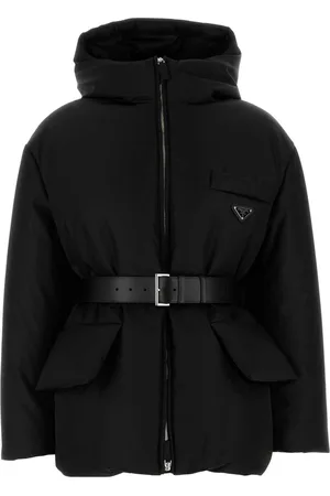 Prada Black Re-nylon Down Jacket