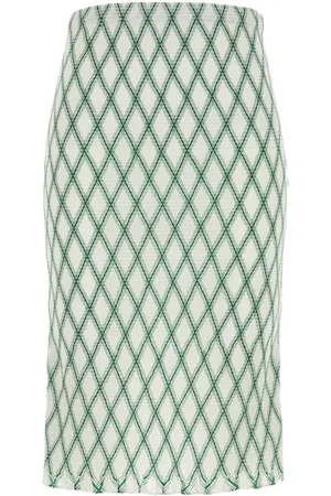 Prada Printed Cotton Skirt