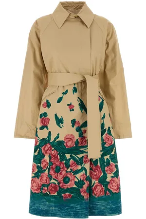 Max Mara Gabardine Pesco Trench Coat