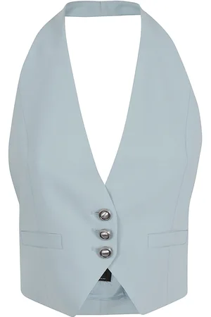 Pinko Viscose Tailored Vest
