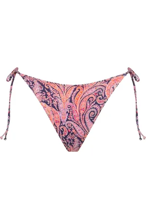 MC2 SAINT BARTH Woman Swim Briefs With Liberty Print Made With Liberty Fabric