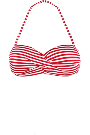 MC2 SAINT BARTH Striped Bandeau Top