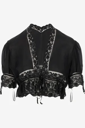 Chloé Embroidered Short Top