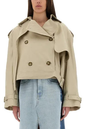 Stella McCartney Short Trench Coat With Belt