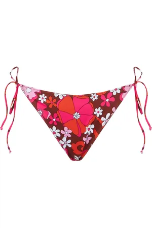 MC2 SAINT BARTH Woman Swim Briefs With Flower Print