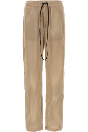 Victoria Beckham Pleat Detail Pyjama Pants
