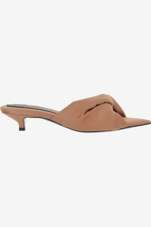 Carven Satin Heeled Sandals