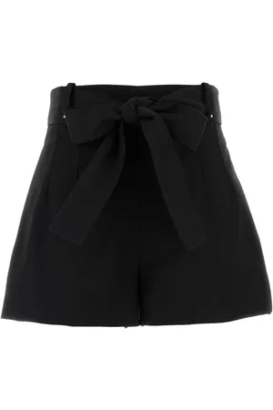 Moncler Black Polyester Blend Shorts