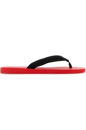 The Row Two-tone Fabric Dune Thong Slippers