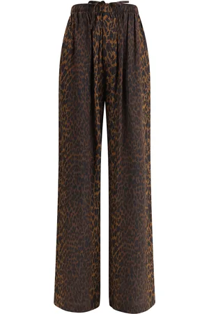 Balenciaga Pants With Animal Print
