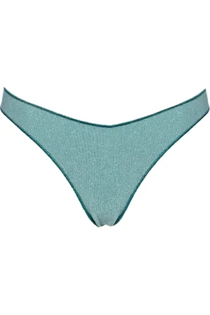 MC2 SAINT BARTH Woman Water Lurex Cheeky Swim Briefs Naomi