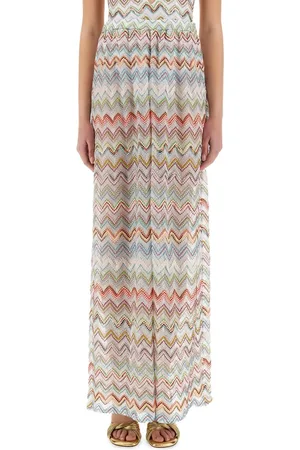 Missoni Pantapalazzo Cover-up With Zig Zag Lamé 3d