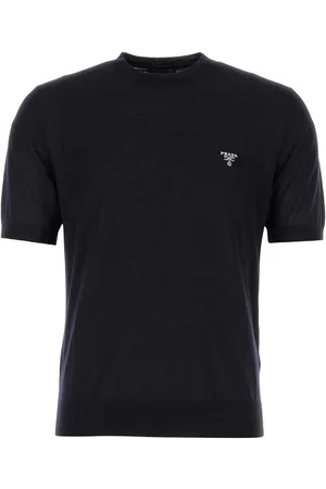 Prada Midnight Blue Wool T-shirt