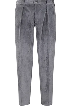 BRIGLIA Pant Doppia Pinces Velluto