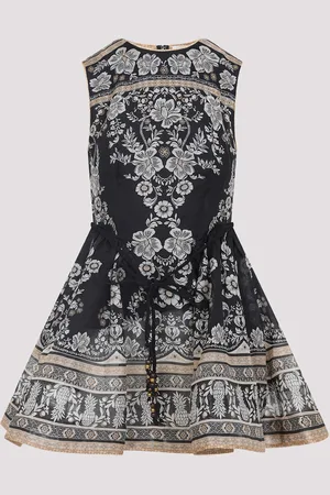 ZIMMERMANN Balance Peplum Mini Dress
