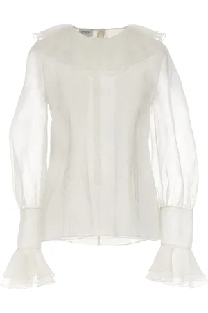 Giambattista Valli Ruffle Collar Shirt