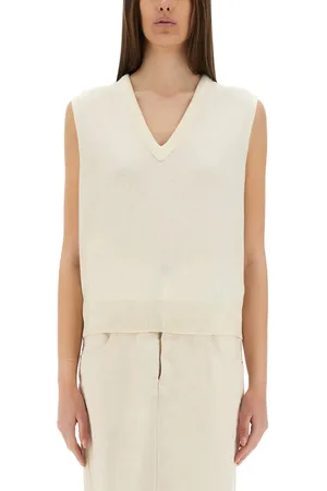 Maison Margiela V-neck Wool Vest