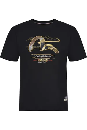 Evisu T-shirt Made Of Cotton.