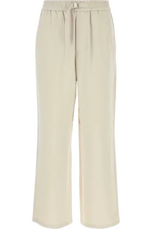 Ami Chalk Cotton Pant