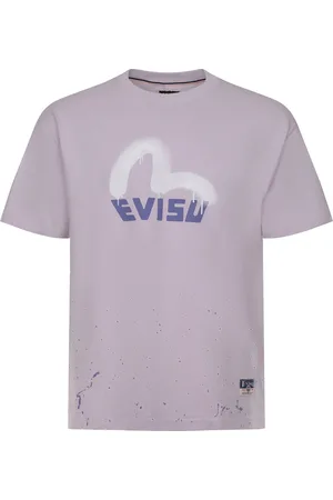 Evisu T-shirt Made Of Cotton.
