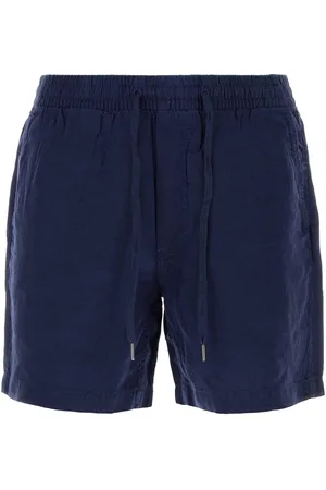 Ralph Lauren Navy Blue Linen Shorts