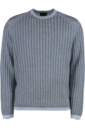 Emporio Armani Wool-blend Crew-neck Sweater